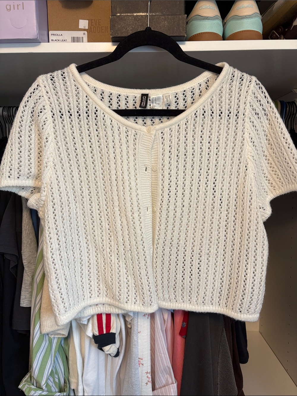 short sleeve cardigan